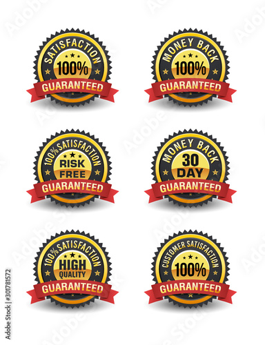100% Customer satisfaction Guaranteed, high quality golden badge set.