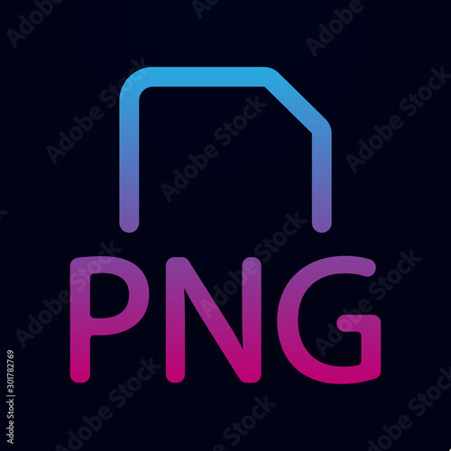 png file nolan icon. Simple thin line, outline vector of Mix icons for ui and ux, website or mobile application