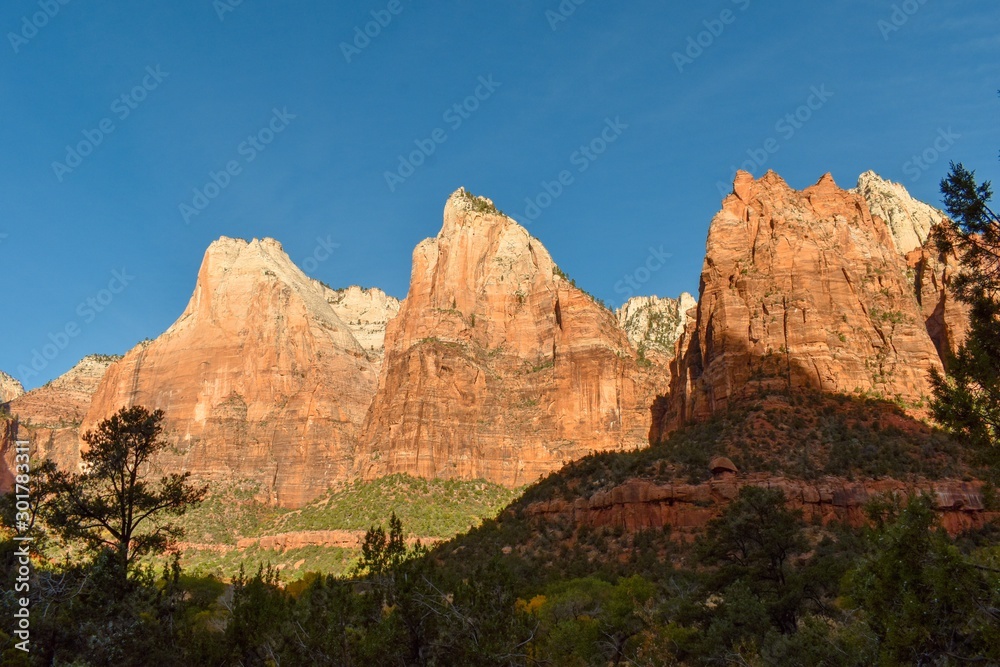 view of bryce canyon in utah usa