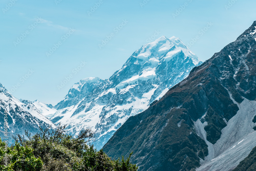 Aoraki / Mount Cook, the highest mountain in New Zealand Aoraki / Mount Cook, the highest mountain in New Zealand