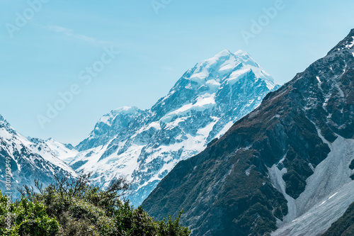 Aoraki / Mount Cook, the highest mountain in New Zealand