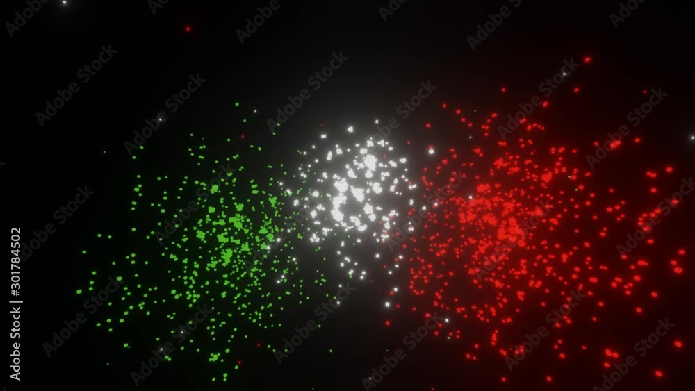Mexico fireworks, representing mexican flag for independence day on 16 september, Mexico national football team, Christmas or olympic games