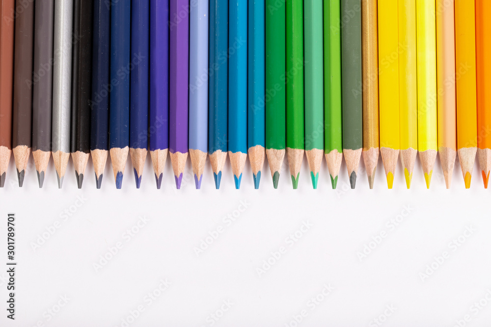 School supplies background with copyspace for back to school theme. School supplies background with copyspace for back to school theme.