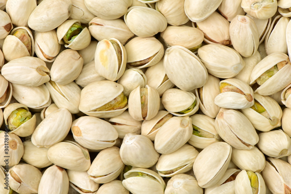 Pistachios, for backgrounds or textures