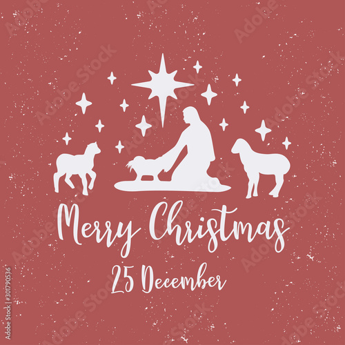 Birth of Christ scene