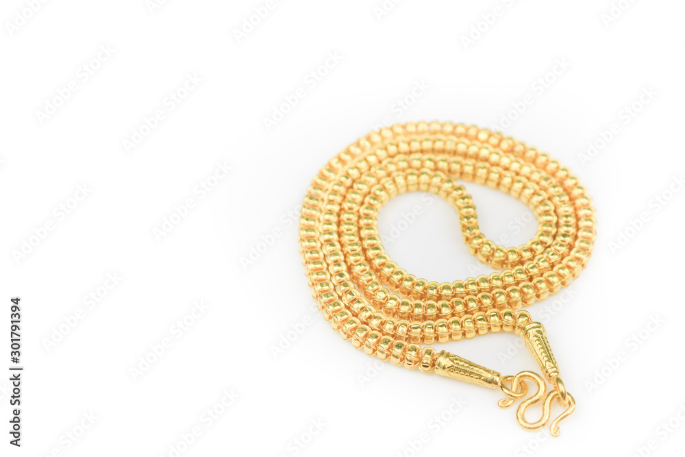 gold jewelry isolated background gold jewelry isolated background