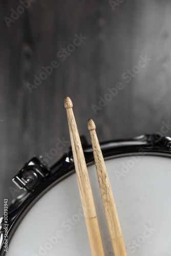 Canvas Print Musical instruments close up