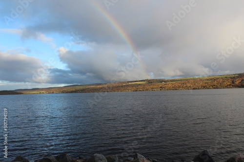 arc en ciel sur le locness 
