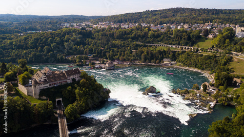 Blick auf den Rheinfall in Schaffhausen
