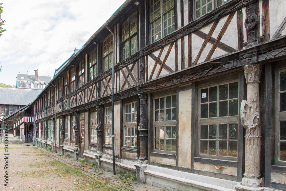 Rouen Aître Saint-Maclou Normandie France