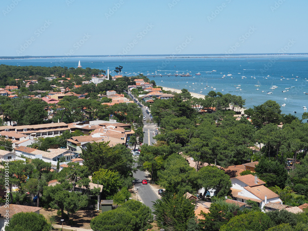 View from the lighthouse - Bassin d'Arcachon France