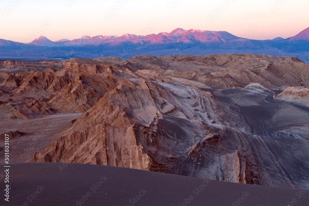 Moon Valley (valle de la Luna), Atacama desert, Chile 