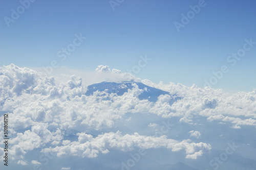 clouds in the sky
