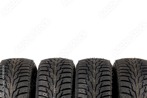 tire isolated on white background
