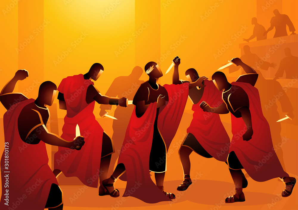 Ταπετσαρία The assassination of Julius Caesar
