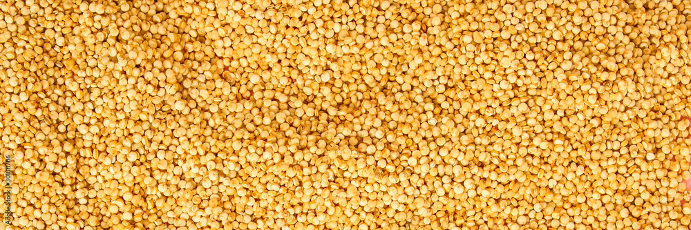 quinoa grain (porridge, superfood is healthy snack) menu concept. food background. copy space. Top view quinoa grain (porridge, superfood is healthy snack) menu concept. food background. copy space. Top view