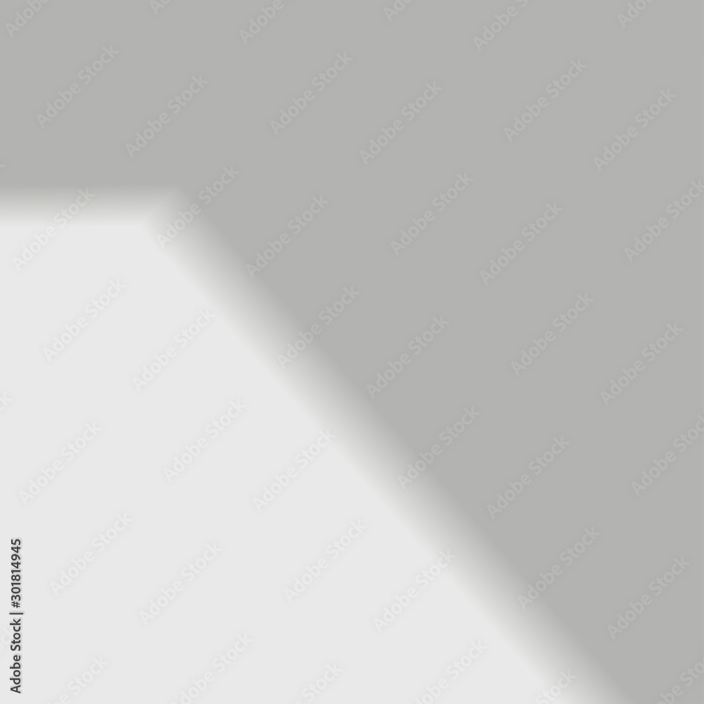 Window frame corner shadow mockup, natural lightening Window frame corner shadow mockup, natural lightening
