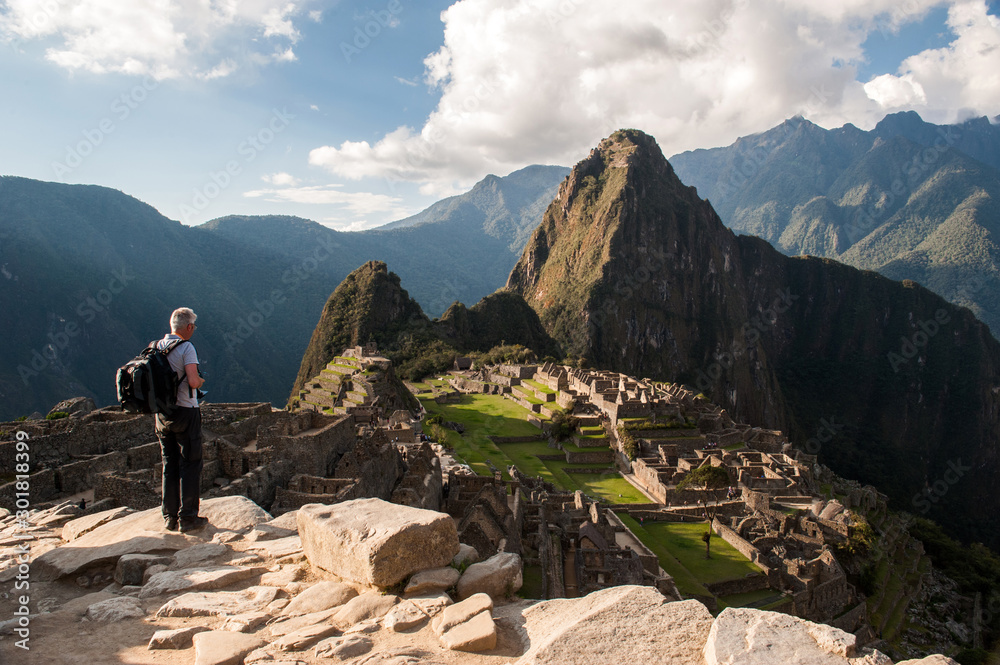Photographer at Machu Picchu