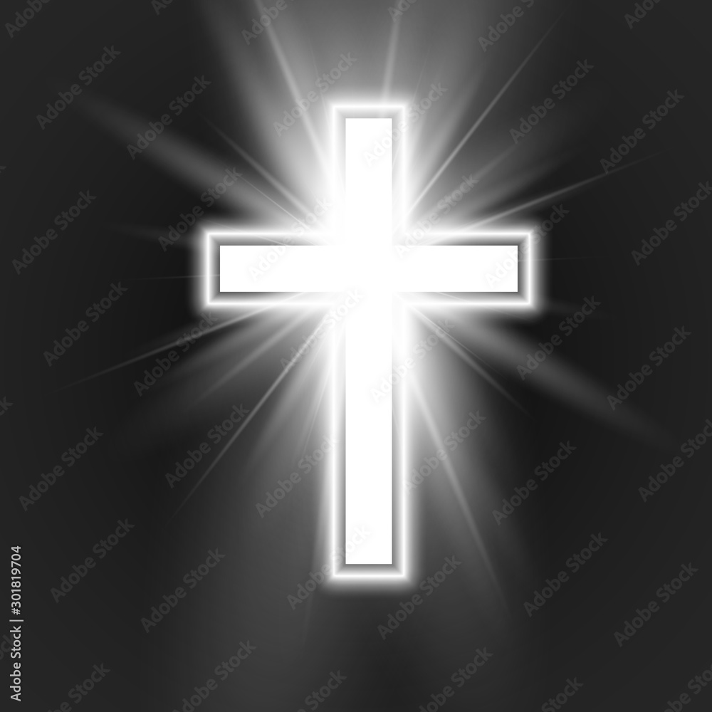 white-cross-with-frame-and-shine-symbol-of-christianity-symbol-of-hope