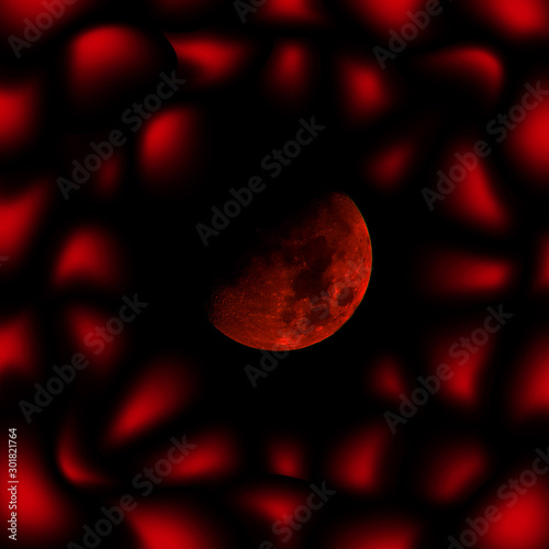 Red moon