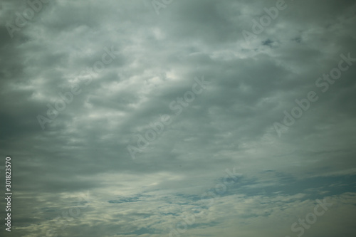 Fotografie Late afternoon clouds in Brazil