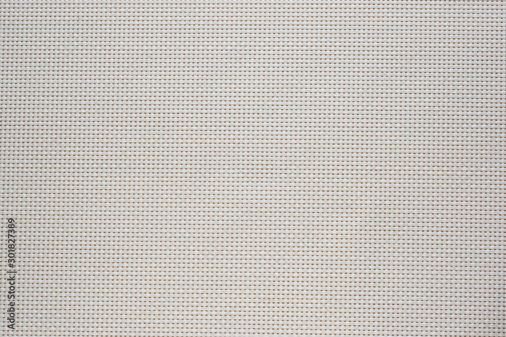 White background from wicker fabric texture - obrazy, fototapety, plakaty 