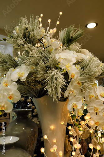 Special Christmas decorations for interiors.