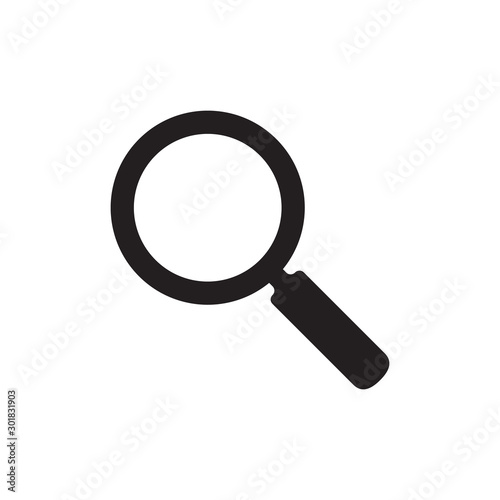 Magnifier icon - vector.