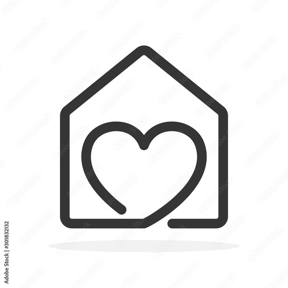 House icon - vector.