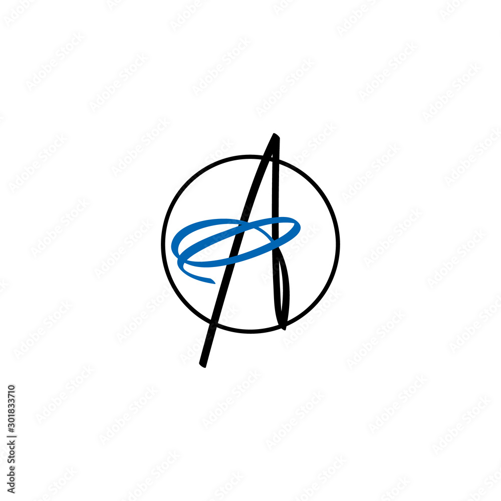 A letter Logo vector template eps for your company, industry purpose ready to use
