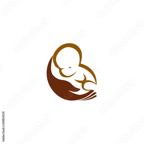 baby care Logo vector template eps for your company, industry purpose ready to use