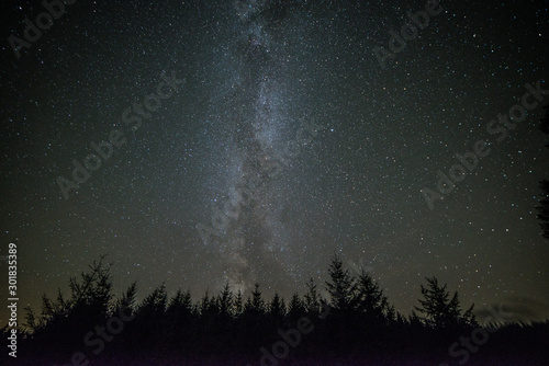 The Milky Way Seen From Kielder's Dark Skies Spot