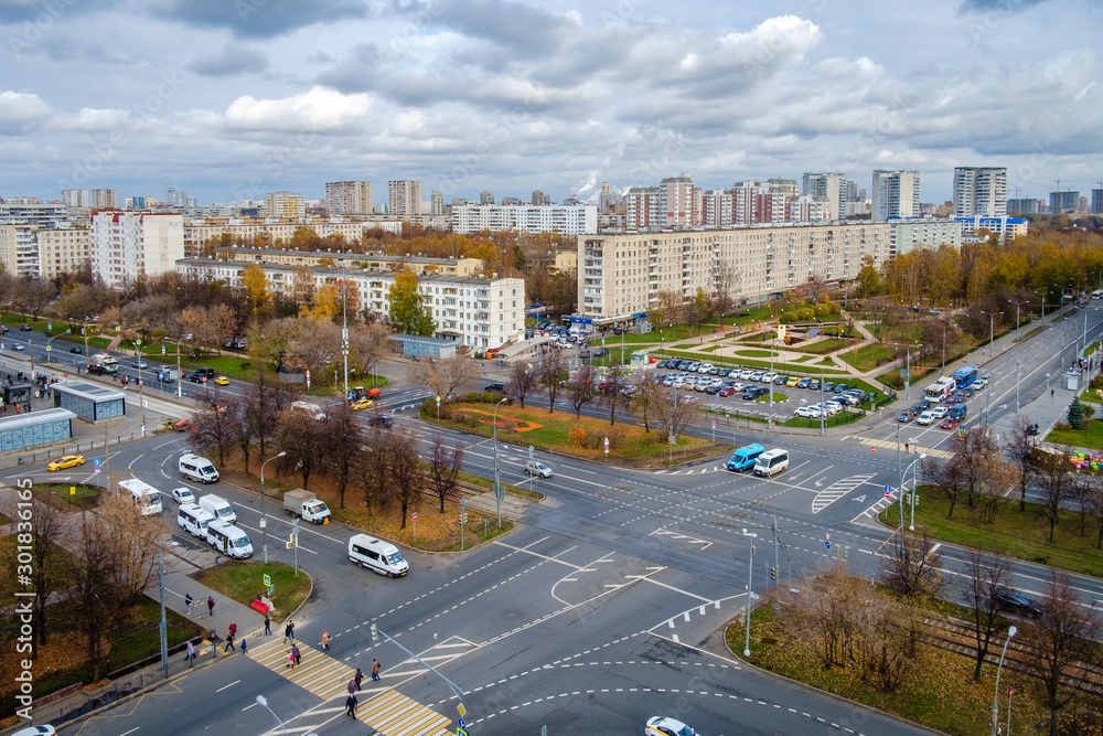 Moscow, Northern Tushino, Khimki Boulevard