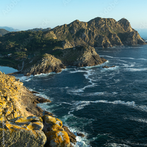 Cies Island landscapes, Vigo, Spain