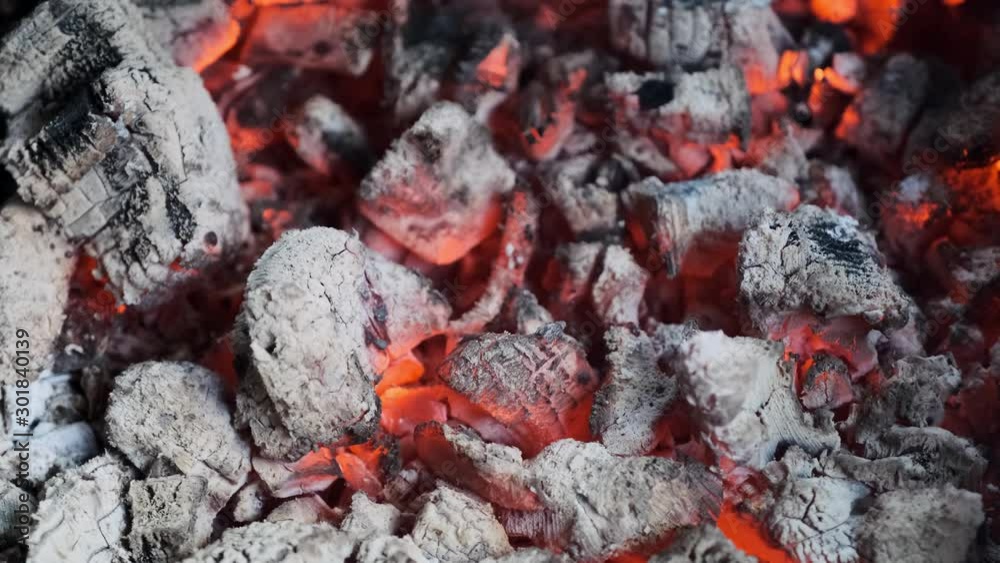 beautifully smoldering charcoal in the fireplace beautifully smoldering charcoal in the fireplace