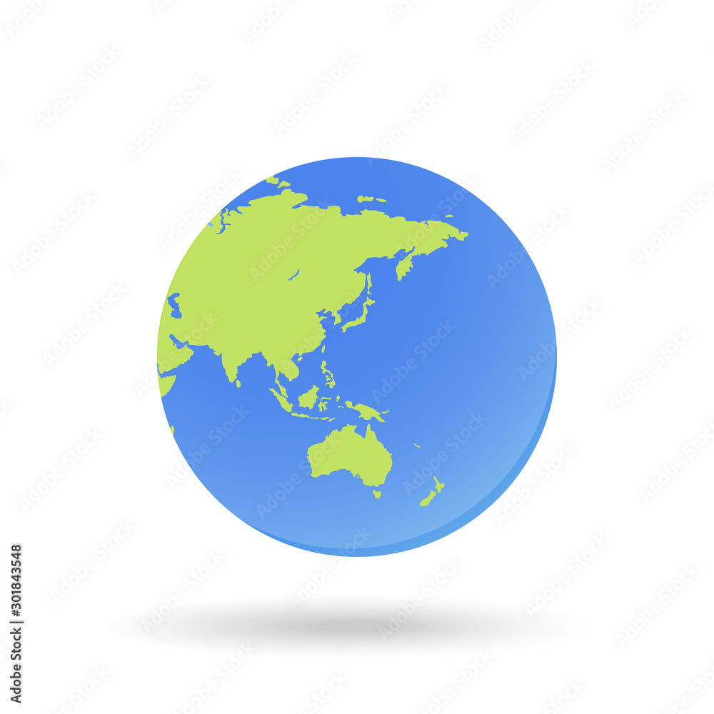 World map globe map silhouette vector illustration. World map globe map silhouette vector illustration.