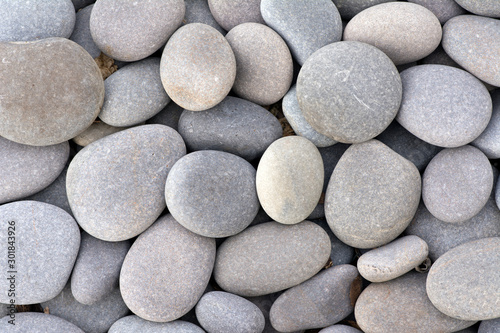 Small stones in various shades of gray.