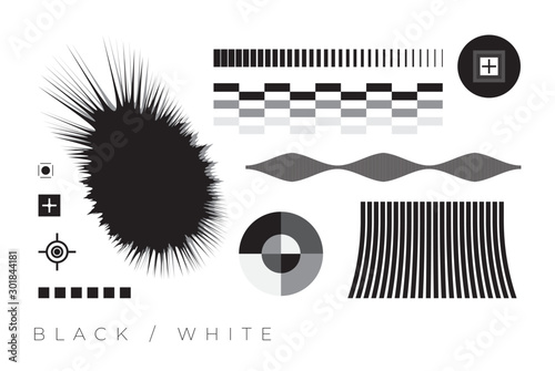 Vector Abstract Geometric Shapes And Objects Collection