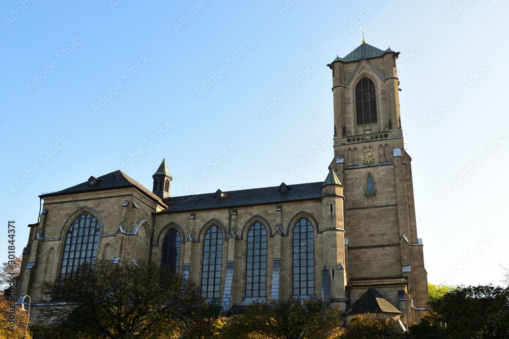 Fototapeta premium st marien kirche in neuss, nrw, deutschland