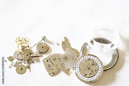 Cleaning and repairing a watch