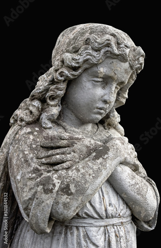 The image of a little angel. Death of a child