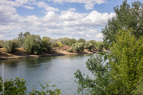 Sunshine on the river.