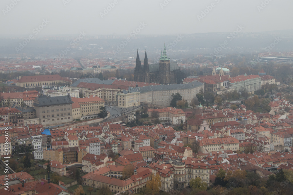 Point de vue sur Prague