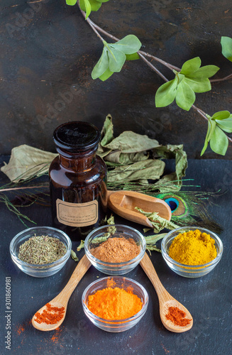 Spices, herbs and medicinal herbs