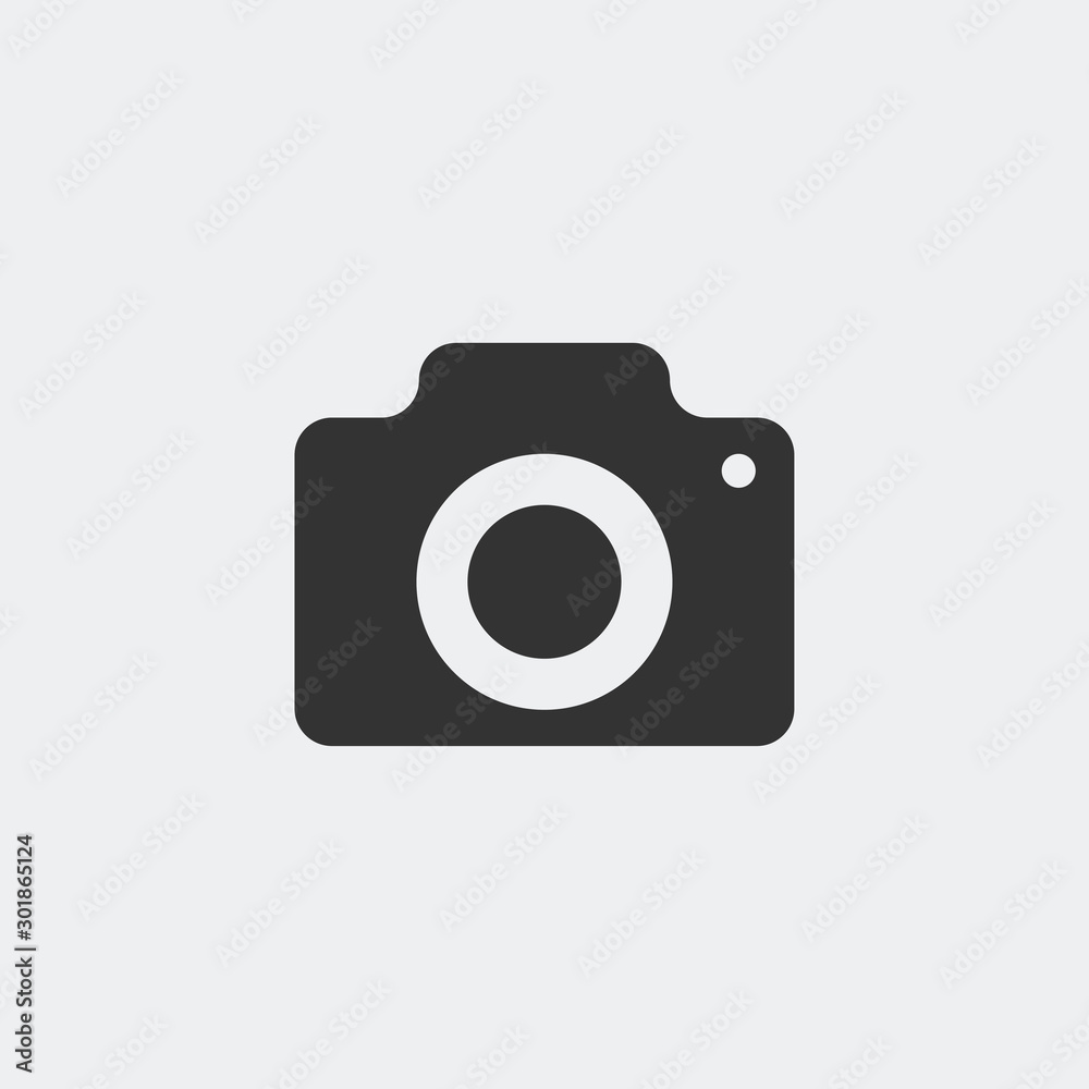 Camera icon for web and mobile