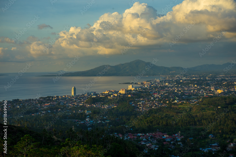Manado from Makatete Hills