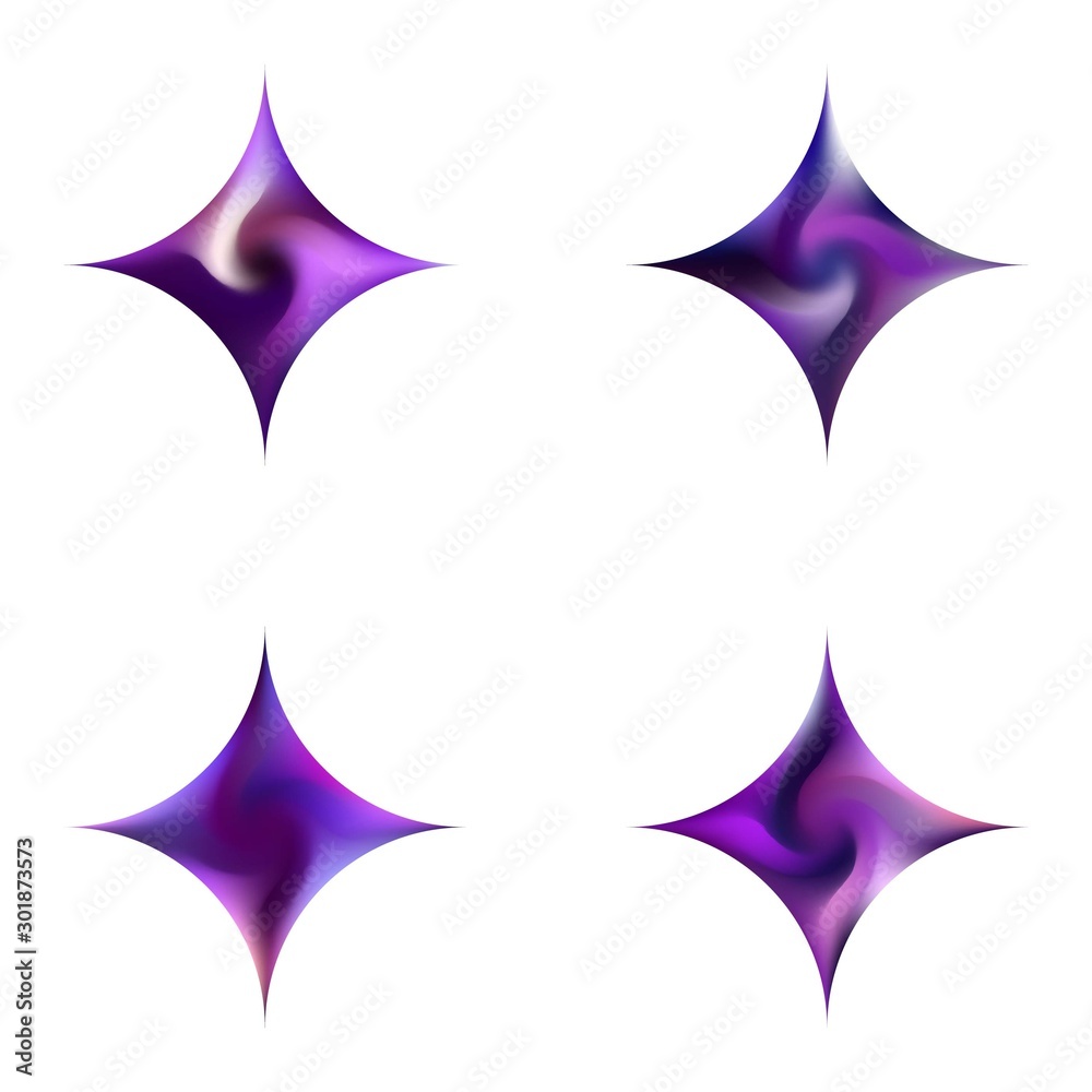 Obraz premium Colored background in the form of a shape.