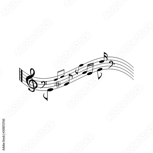 Note Icon Vector illustration design