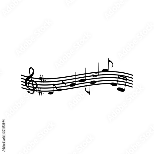 Note Icon Vector illustration design