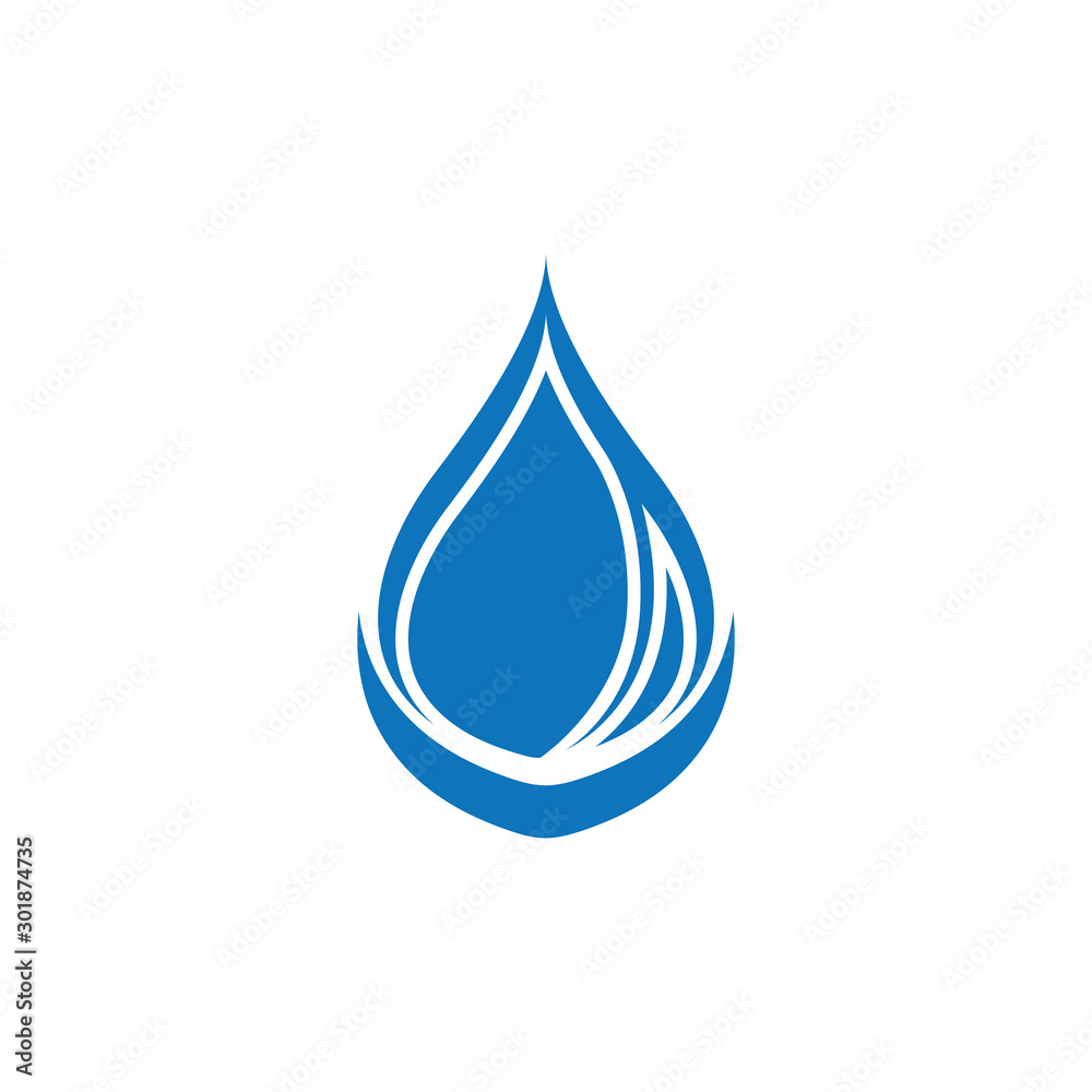 Water drop Logo Template vector Water drop Logo Template vector